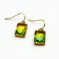 Baguette Drop Earrings