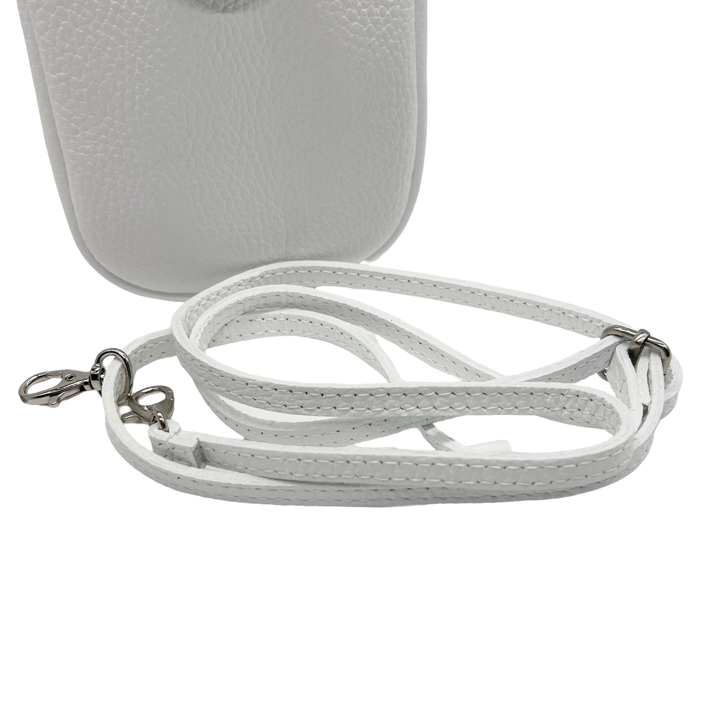 Leather Front Pocket Phone Pouch