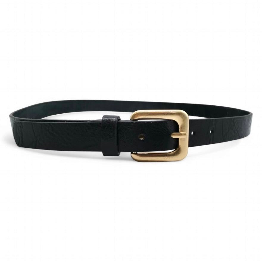 Skinny Gold Buckle Belt