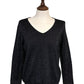 Petra Lurex V Neck Jumper