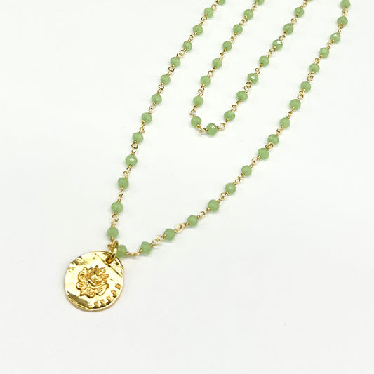 Layered Coat of Arms Necklace