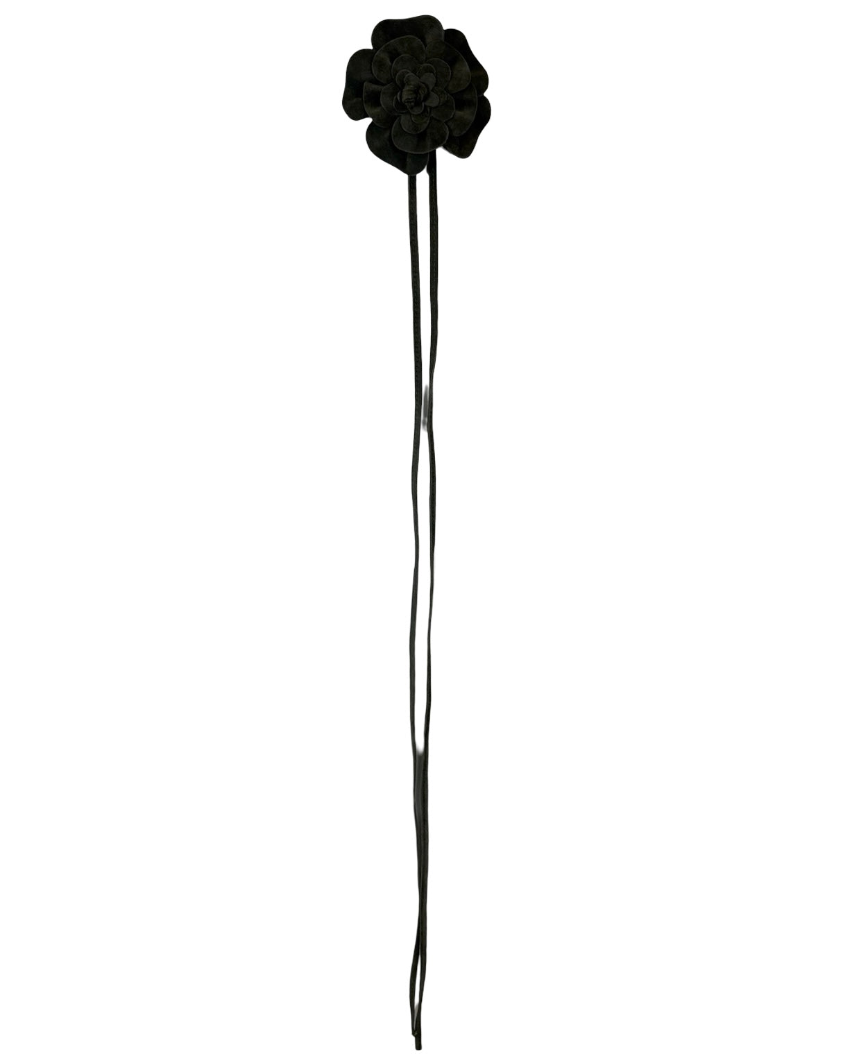 Suede Flower Belt