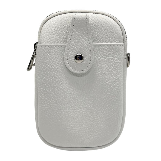 Leather Front Pocket Phone Pouch