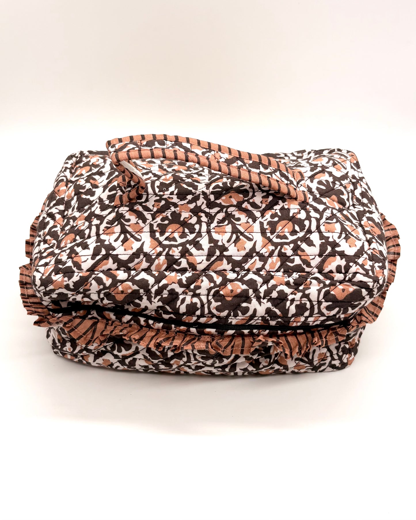 Cotton Vanity Cosmetic Bag