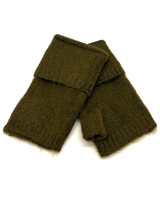 Plain Fingerless Gloves