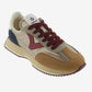 Victoria Cosmos Metal Nylon & Split Leather Trainers