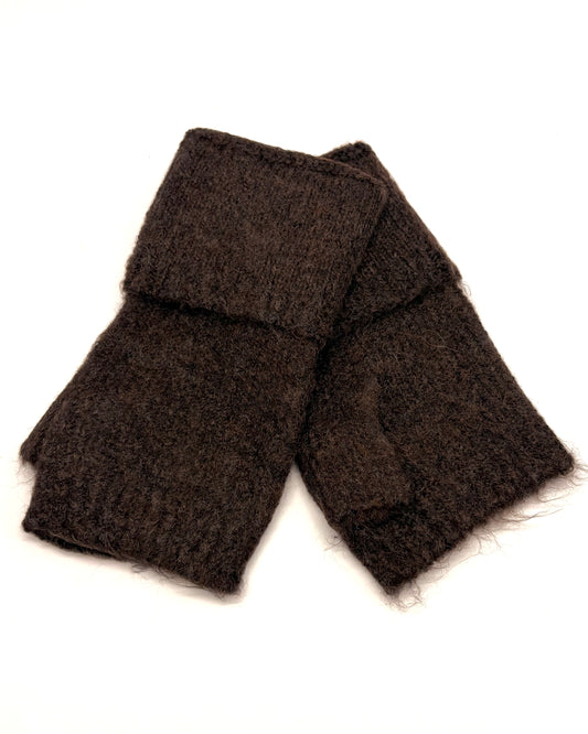 Plain Fingerless Gloves