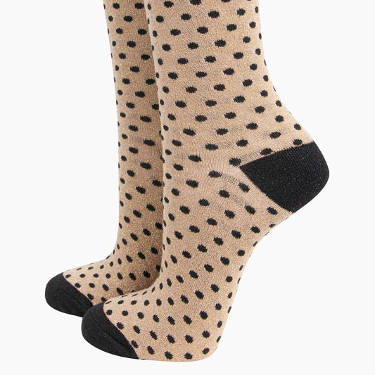Women's Glitter Spot Socks