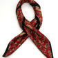 100% Silk Floral Scarf