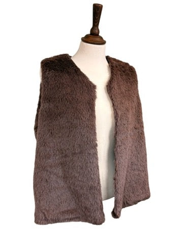 Catherine Faux Fur Gilet