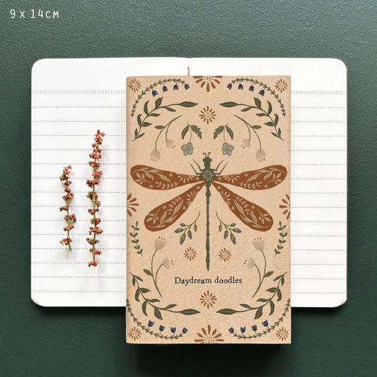 Small Insect Notebook - Dragonfly