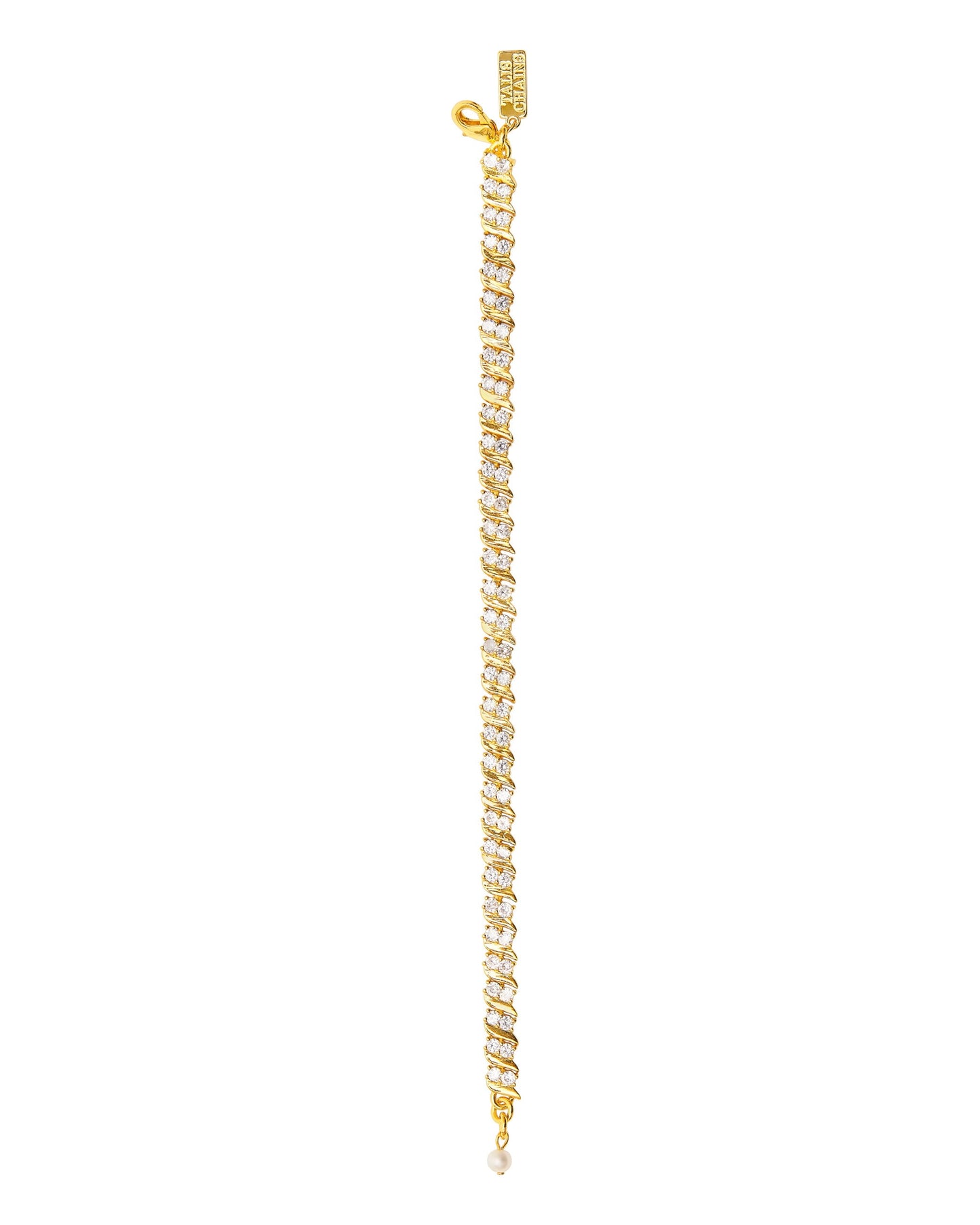 Talis Chains Ridged Tennis Bracelet