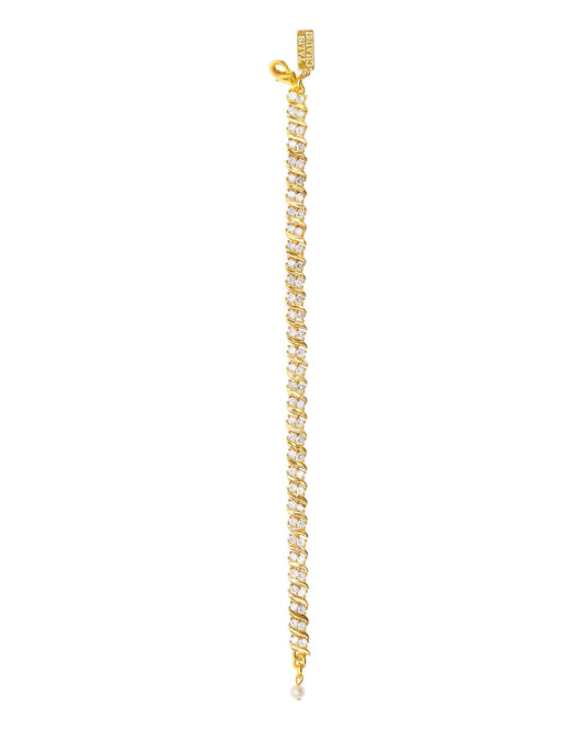 Talis Chains Ridged Tennis Bracelet