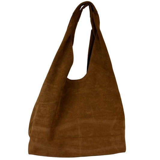 Faux Suede Hobo Bag (with additional crossbody bag)