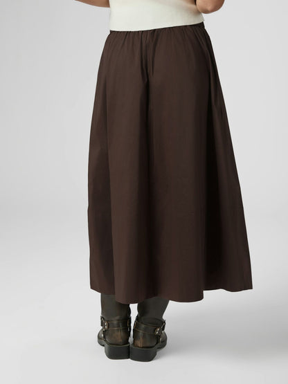 Neo Noir Yara Poplin Skirt