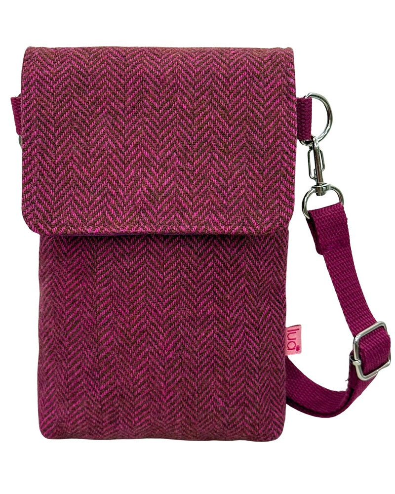Herringbone Phone Purse