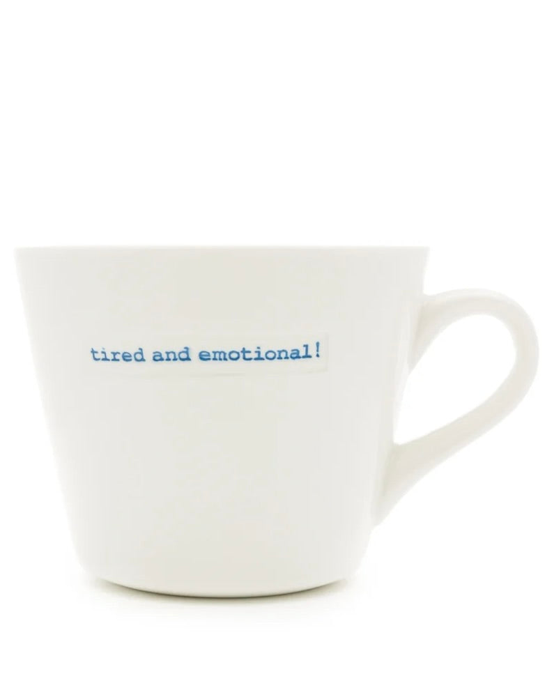 Keith Brymer Jones Mug Tired And Emotional