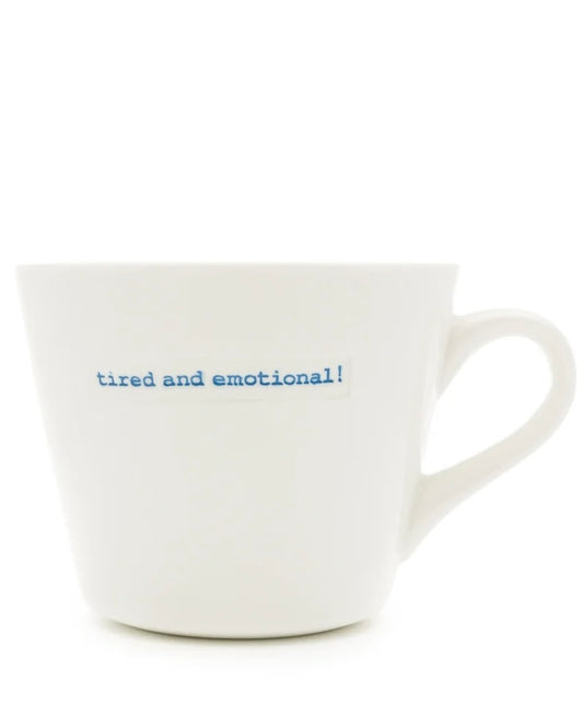 Keith Brymer Jones Mug Tired And Emotional
