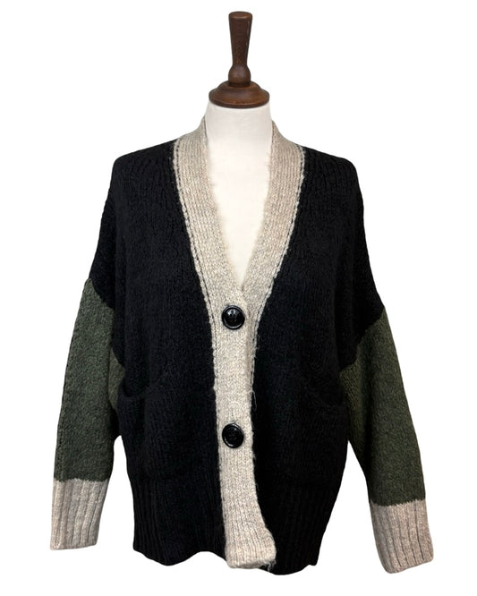 Robyn Patch Button Up Cardigan