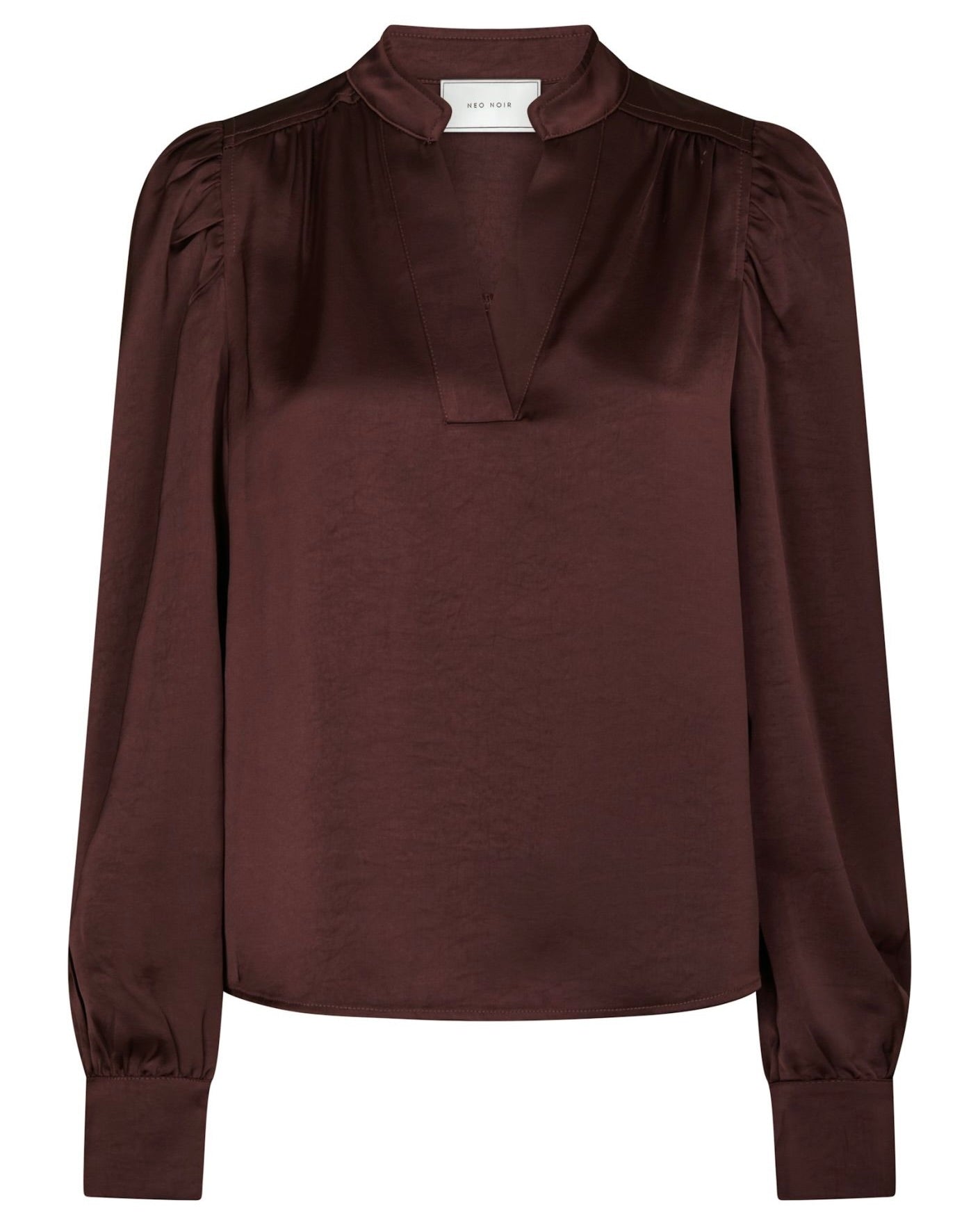 Neo Noir Rosslyn Heavy Sateen Blouse