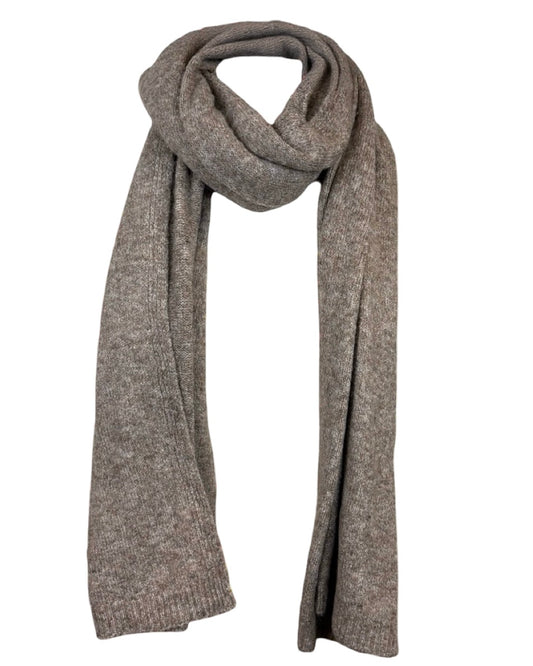 Plain Ribbed Edge Scarf