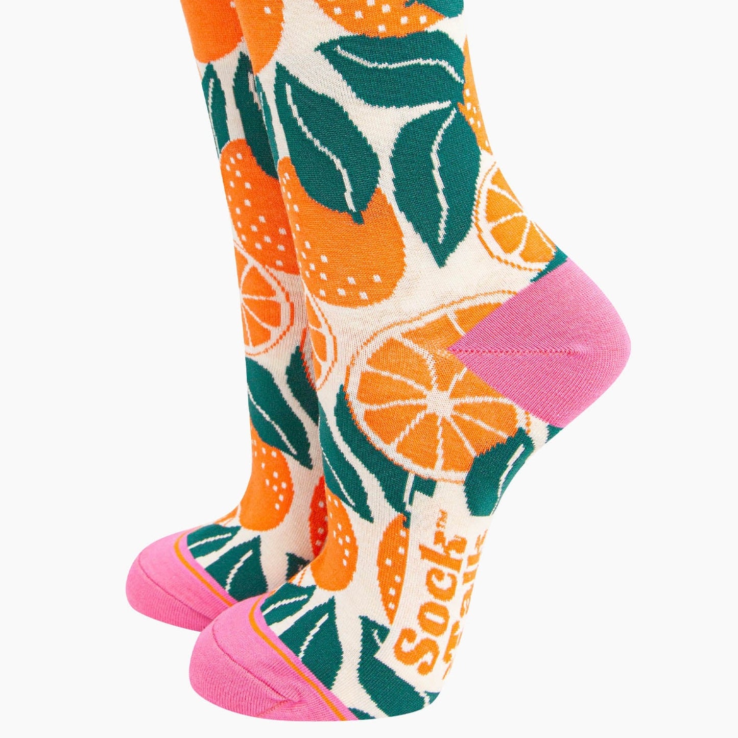 Bamboo Oranges Socks