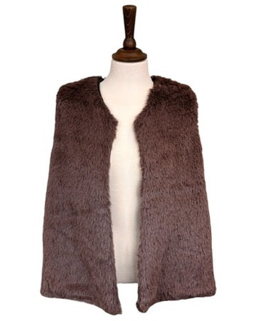 Catherine Faux Fur Gilet
