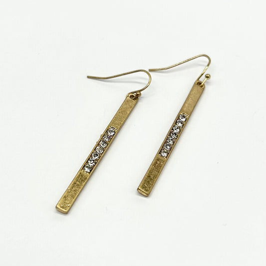 Seven Set Crystal Totem Drop Earrings