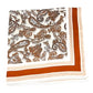 100% Silk Leaf Scarf