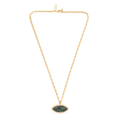 Talis Chains Autumn Jasper Pendant Necklace