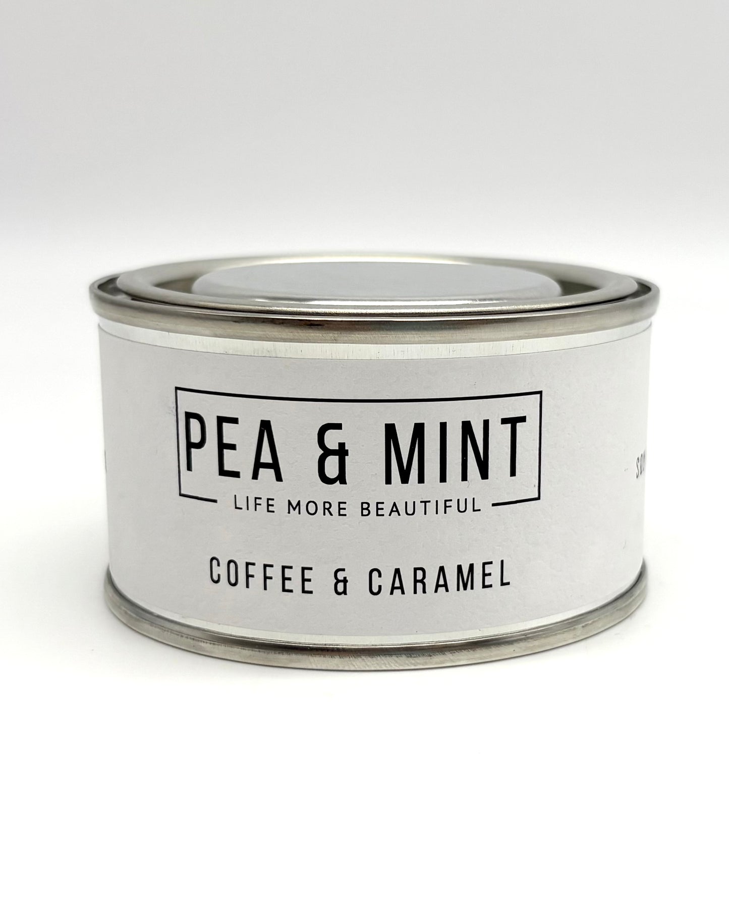 Coffee & Caramel Candle Tin