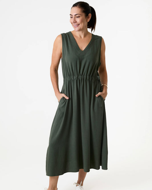 Kendra Tie Waist Dress