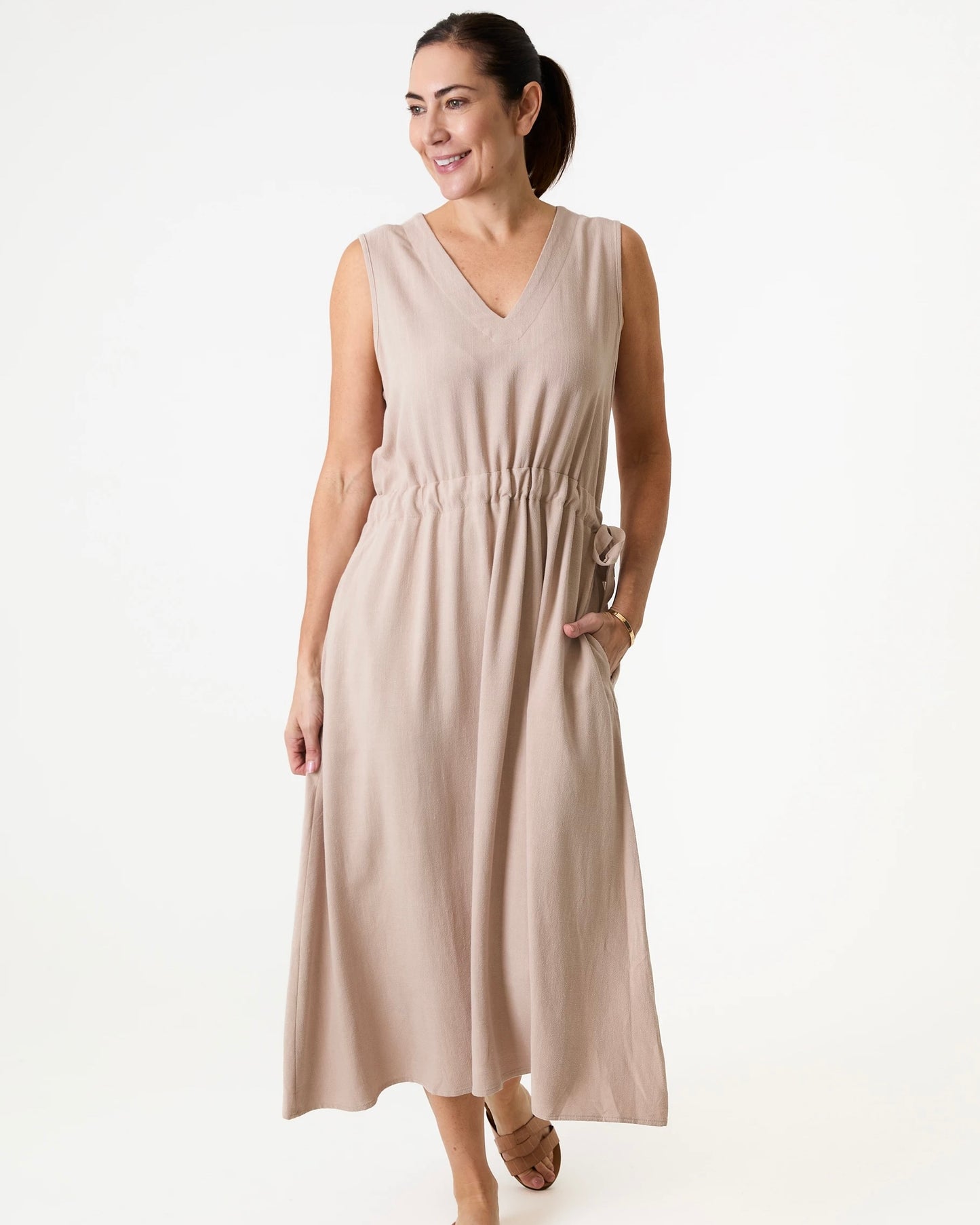 Kendra Tie Waist Dress