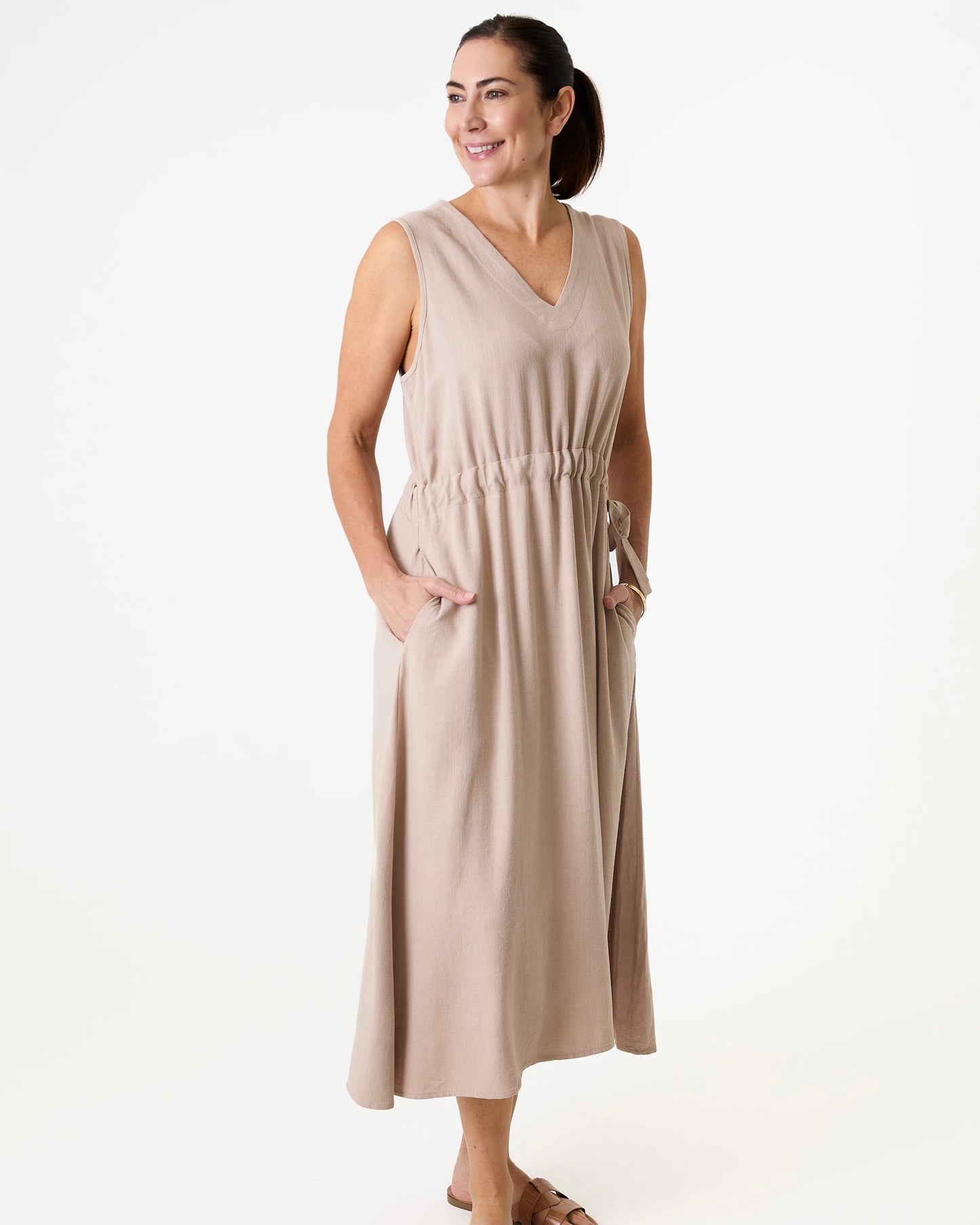 Kendra Tie Waist Dress