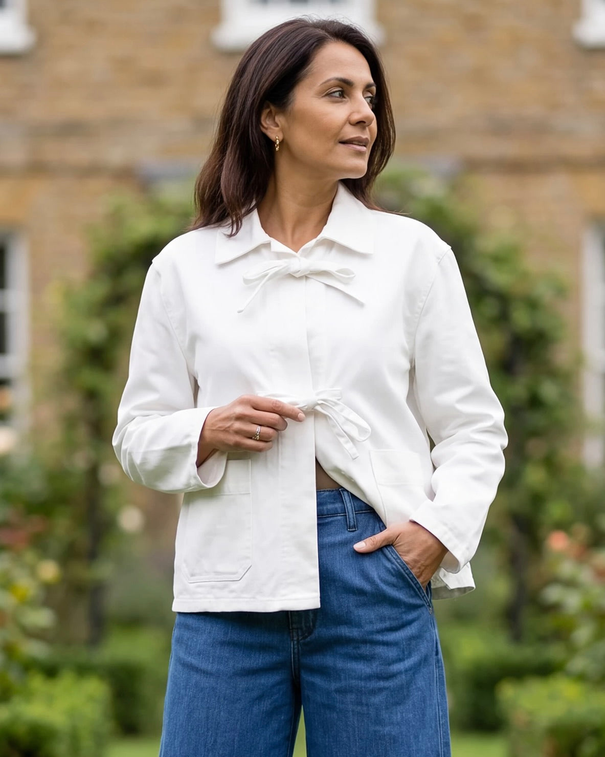 Amy Tie Front Jacket