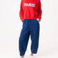 Lyra Cotton Barrel Leg Trousers