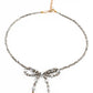 Silver Bow Necklace