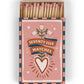 A Dopo Boxed Matches Hearts