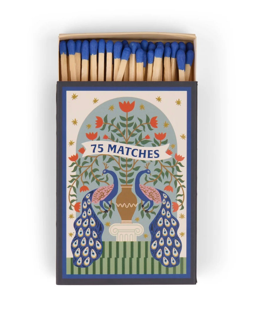 A Dopo Boxed Matches Peacocks