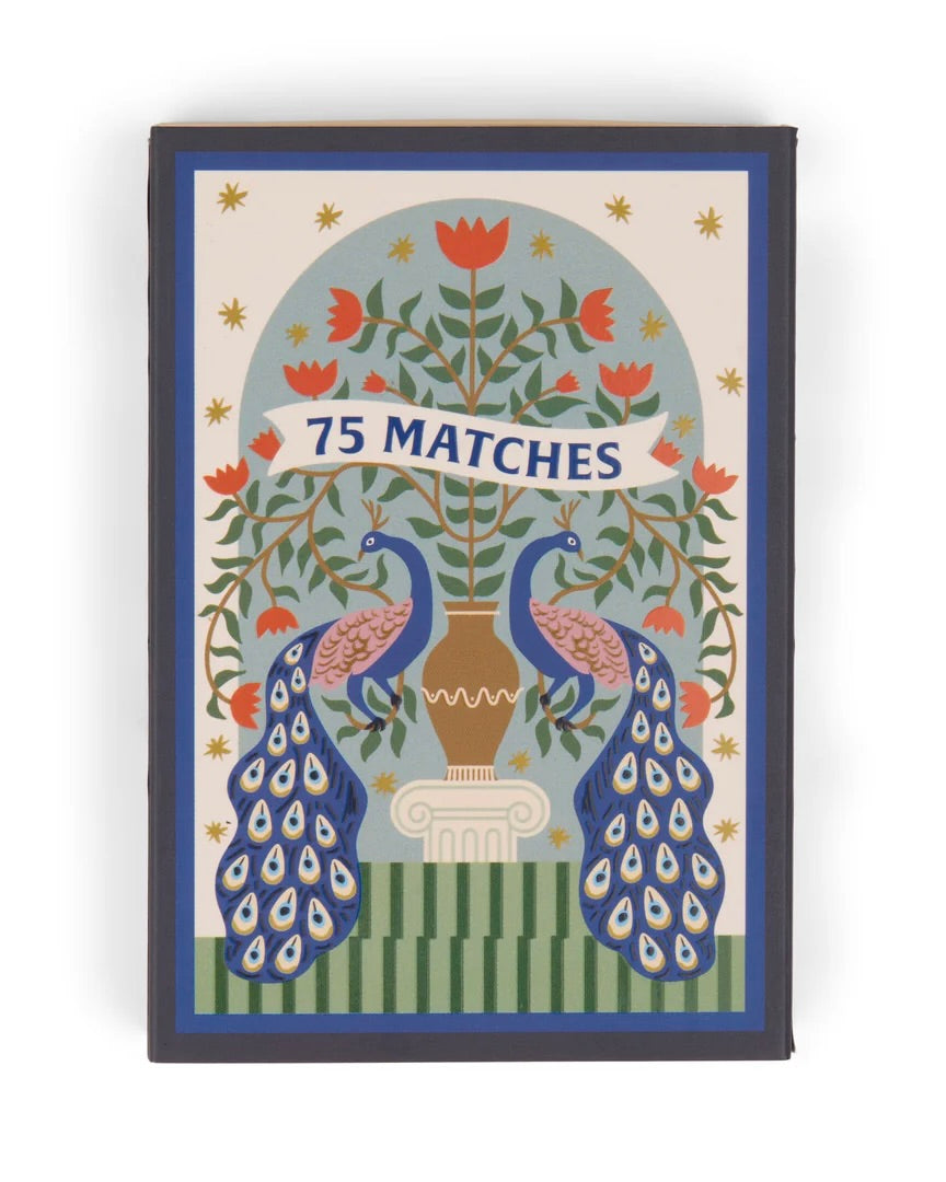 A Dopo Boxed Matches Peacocks