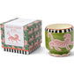A Dopo Tiger Ceramic Candle - Black Cedar & Fig