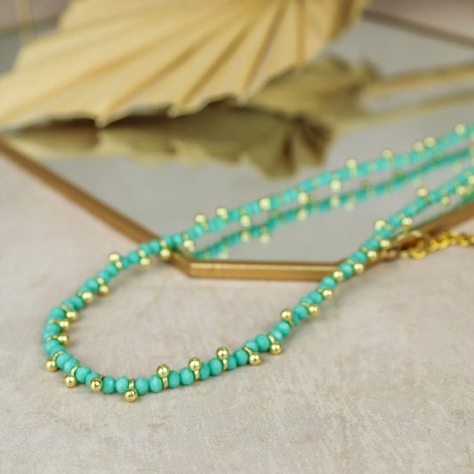 Cord & Bead Necklace