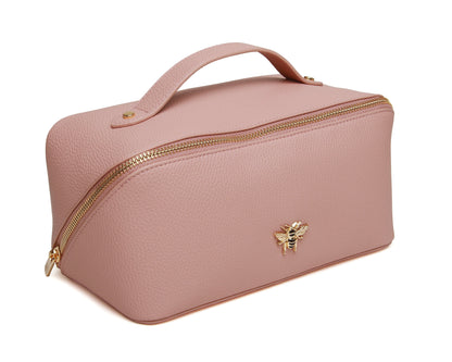 Alice Wheeler Pink Train Case