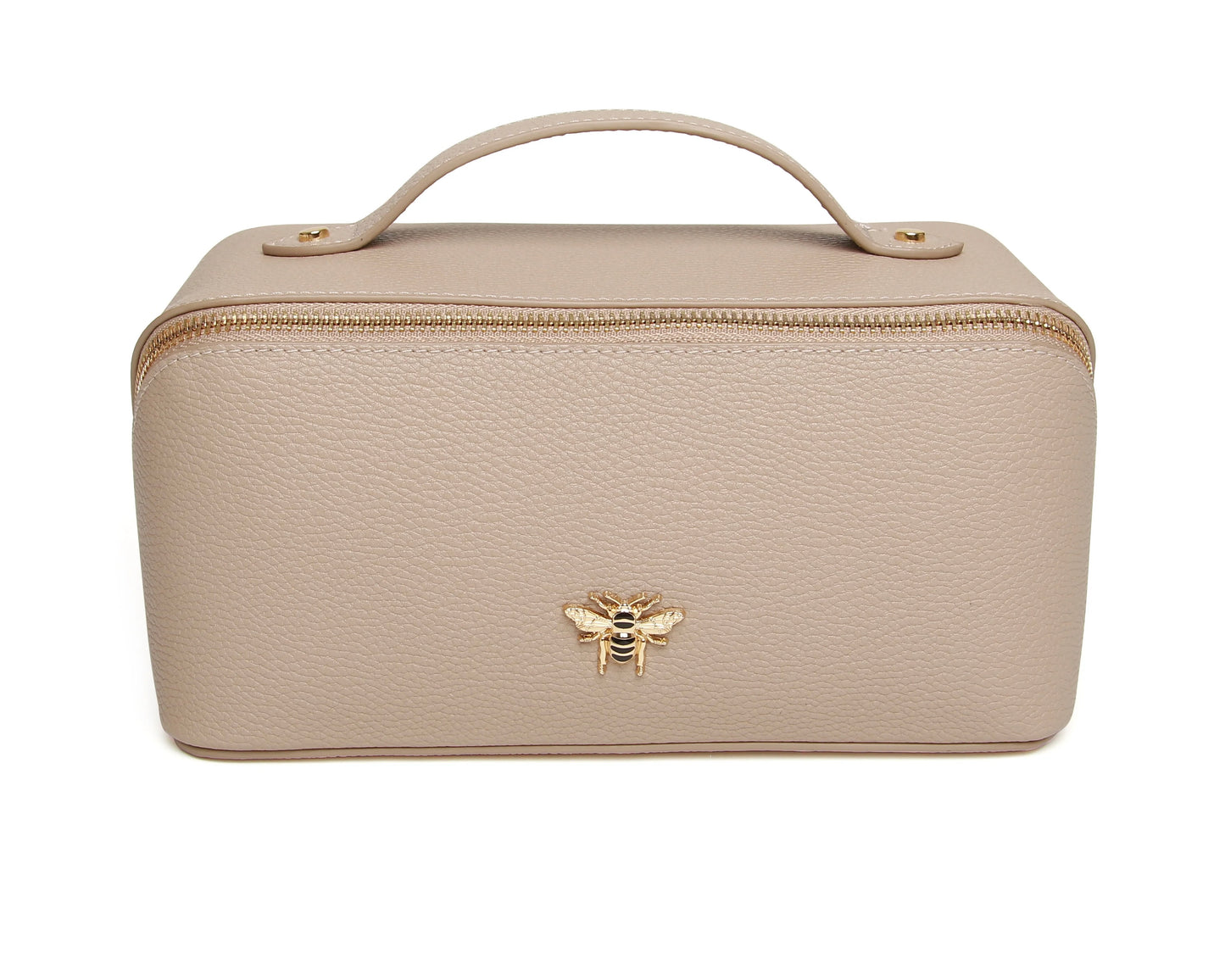 Alice Wheeler Stone Mini Train Case