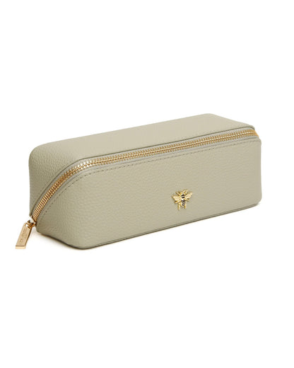 Alice Wheeler Pistachio Small Train Case