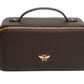 Alice Wheeler Chocolate Train Case