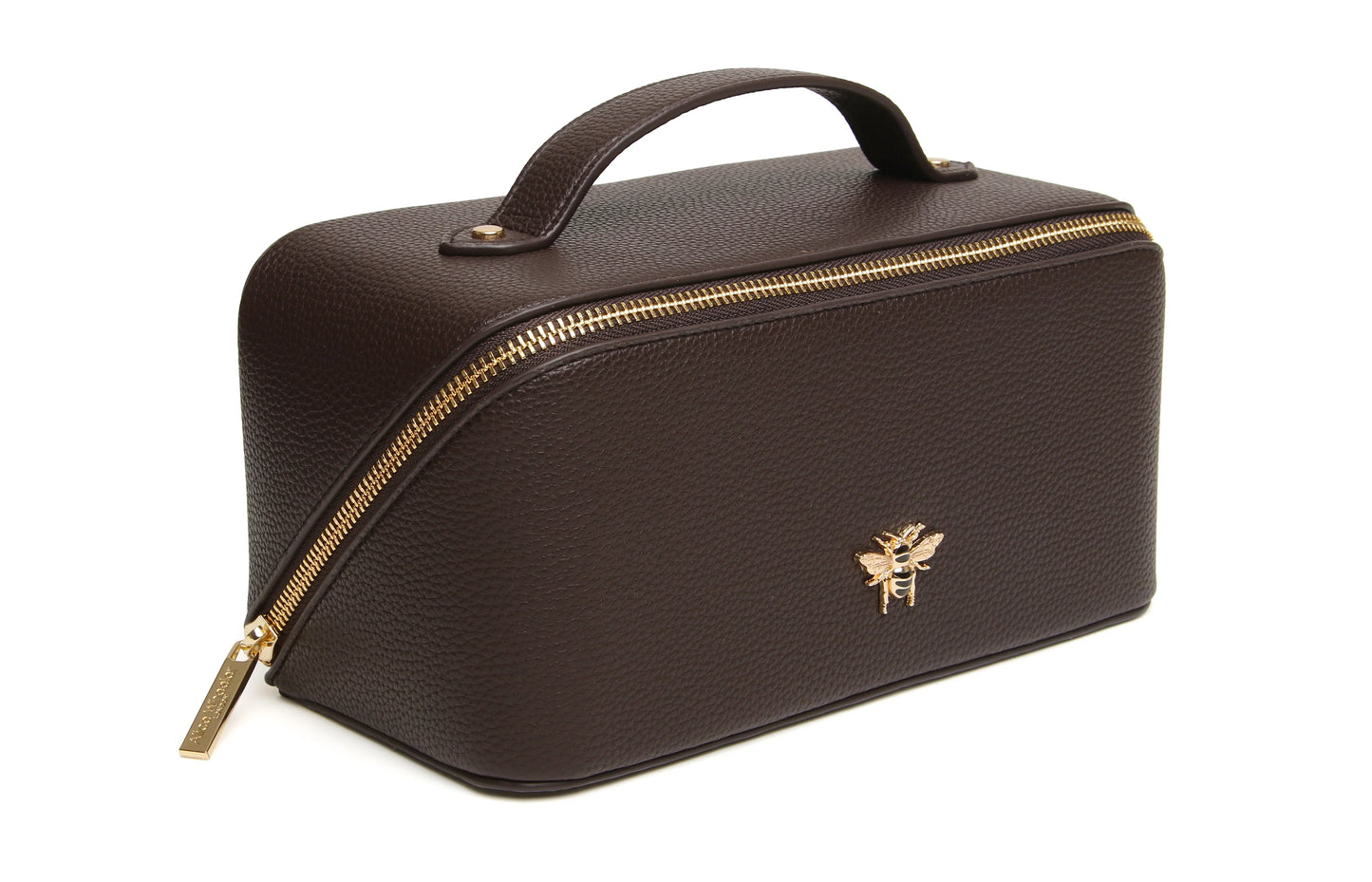 Alice Wheeler Chocolate Train Case
