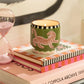 A Dopo Tiger Ceramic Candle - Black Cedar & Fig