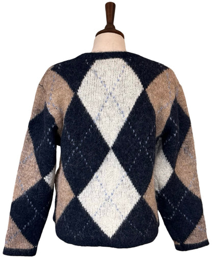 Alicia Argyle Knitted Jacket