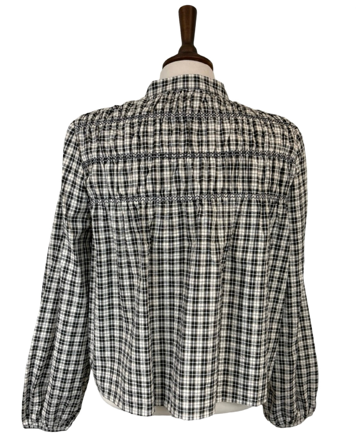 Amber Gingham Blouse